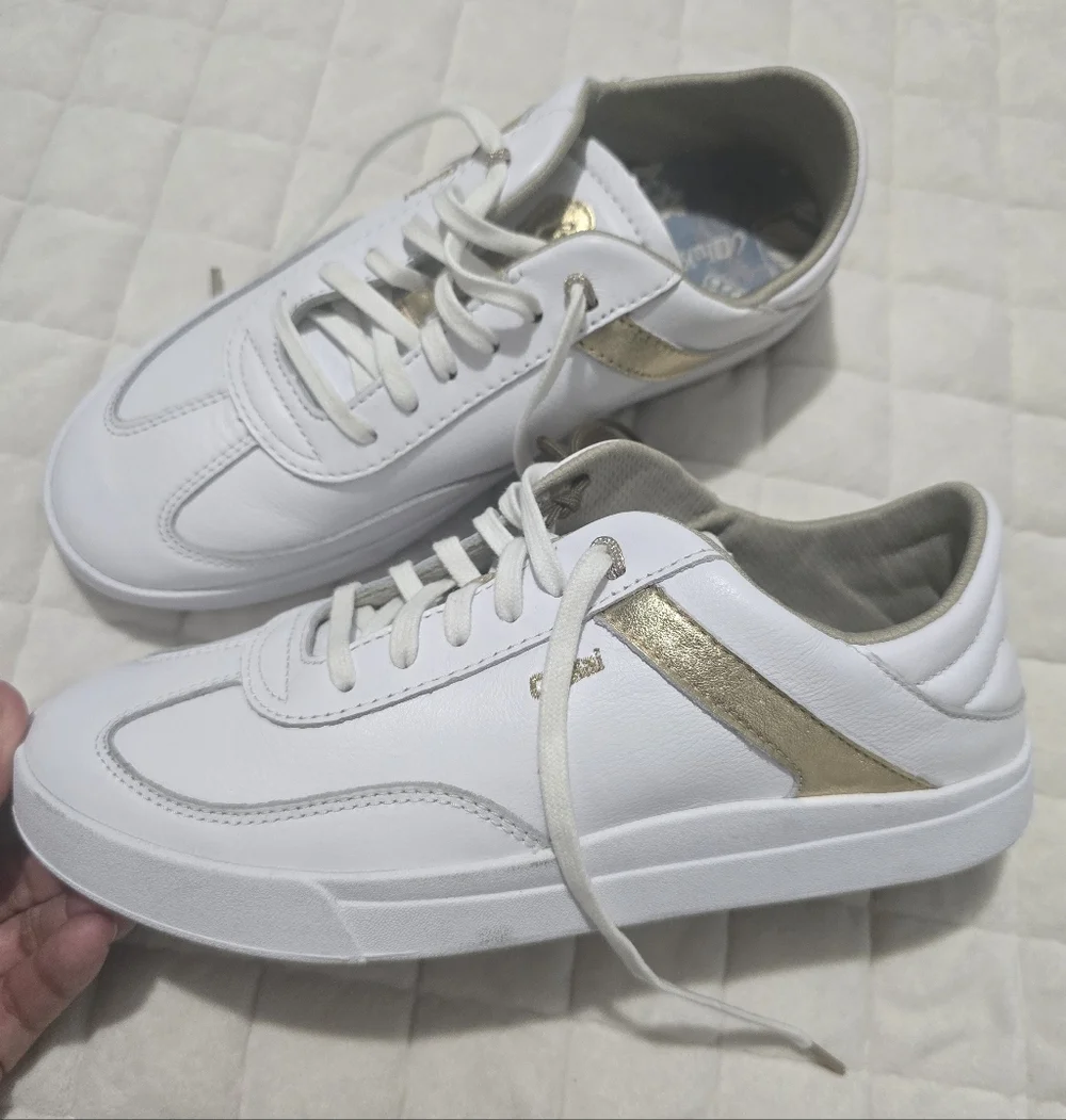 Olukai Ha’Upu Women's Athletic Lrather Sneaker - Size 9 - Picture 2 of 9